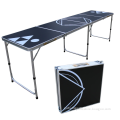 HOT SALE Factory foldable beerpong table 8 feet portable folding beer pong Outdoor table